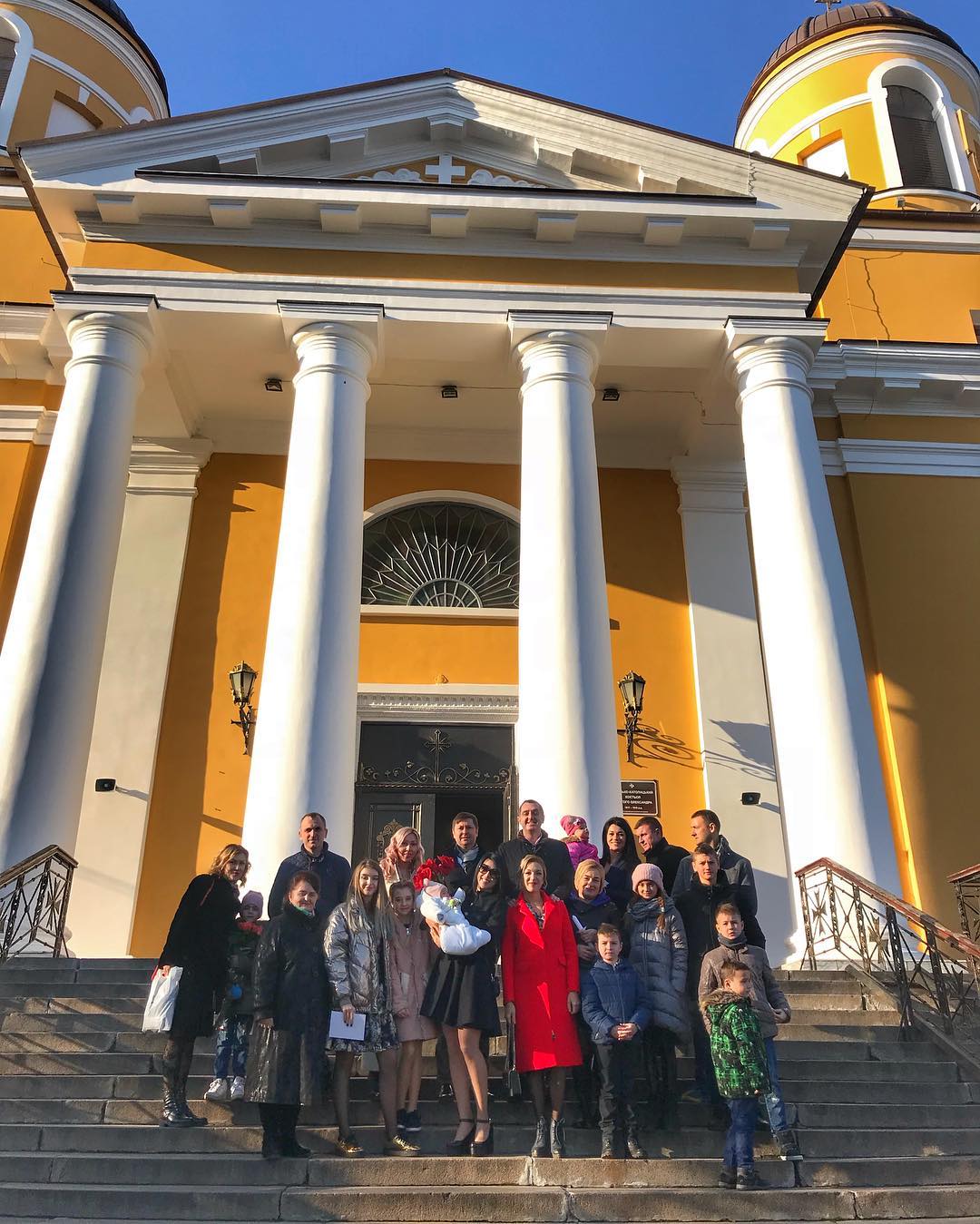 Відомий український шоумен хрестив молодшу дочку (фото)