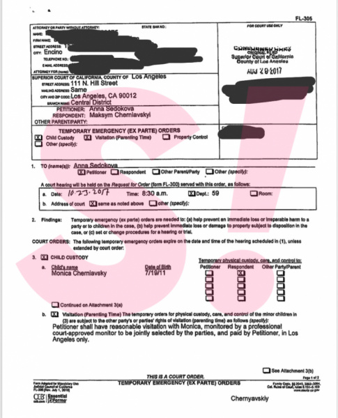 &quot;Может похитить&quot;: стало известно, почему Седоковой запрещают видеться с дочерью