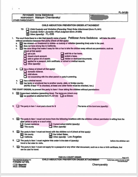 &quot;Может похитить&quot;: стало известно, почему Седоковой запрещают видеться с дочерью
