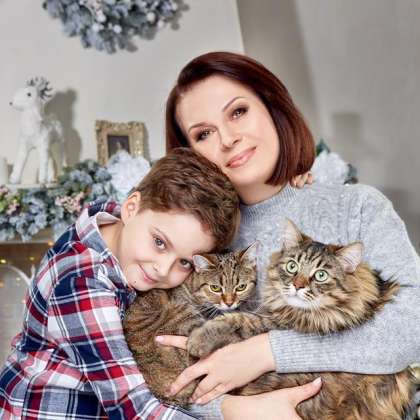 "В них вселяются человеческие души": украинская ведущая рассказала, ради кого решилась завести котов