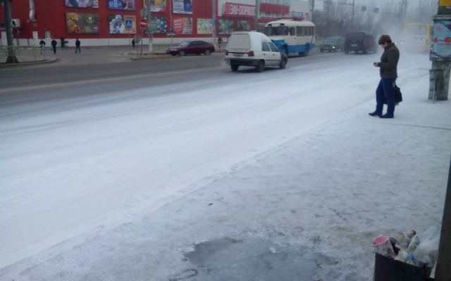 У Херсоні випав незвичайний "сніг" (фото)