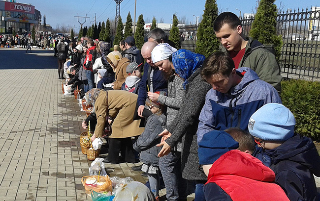 "Настроение нулевое": жители оккупированных территорий рассказали, как празднуют Пасху