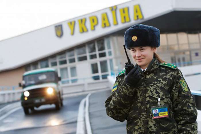Украинский пограничник