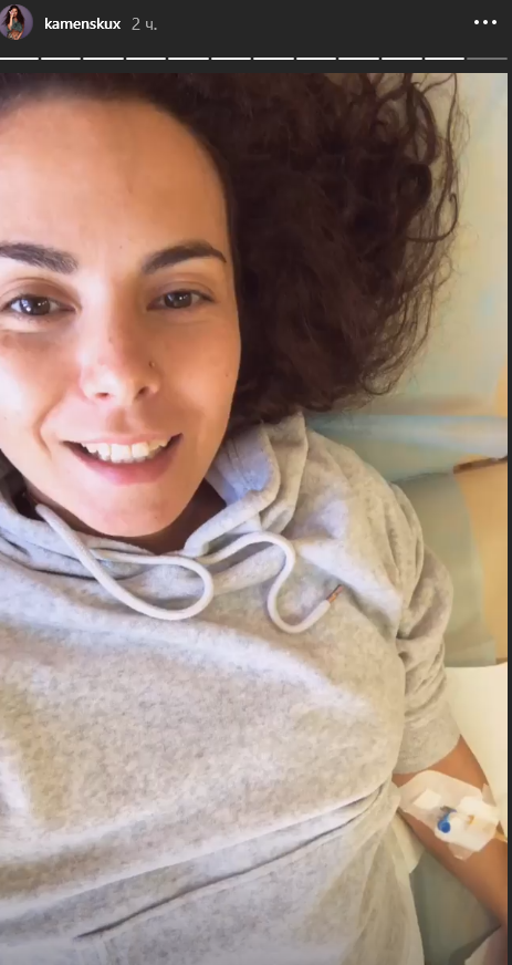 "Сделала себе капельницу": Настя Каменских попала в больницу (фото)