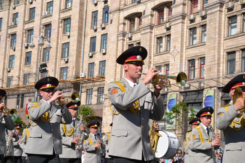 9 мая состоится торжественный марш военных духовых оркестров Вооруженных сил Украины