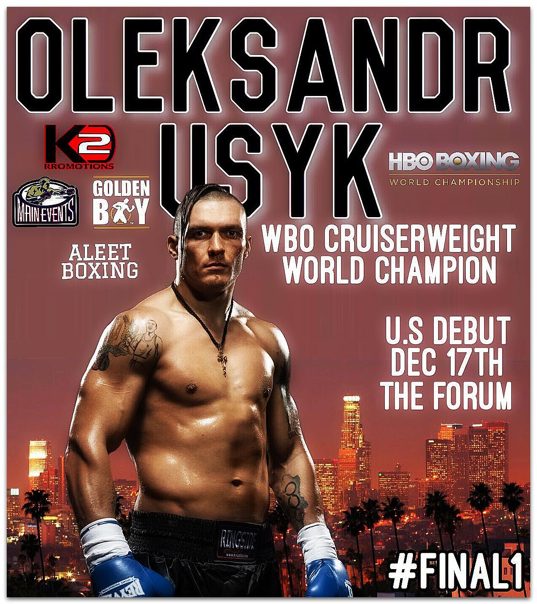 На постере ближайшего боя Усика не указали его соперника