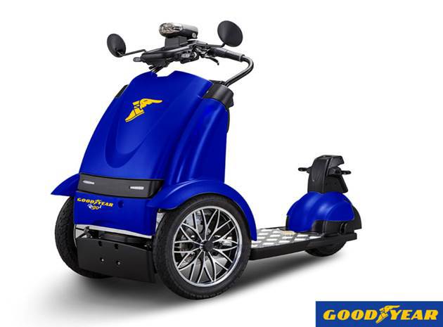 Шинный концерн Goodyear собирается выпускать трехколесные электроскутеры