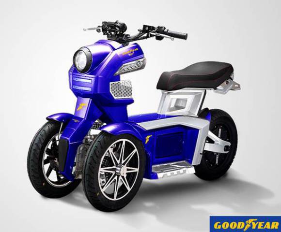 Шинный концерн Goodyear собирается выпускать трехколесные электроскутеры