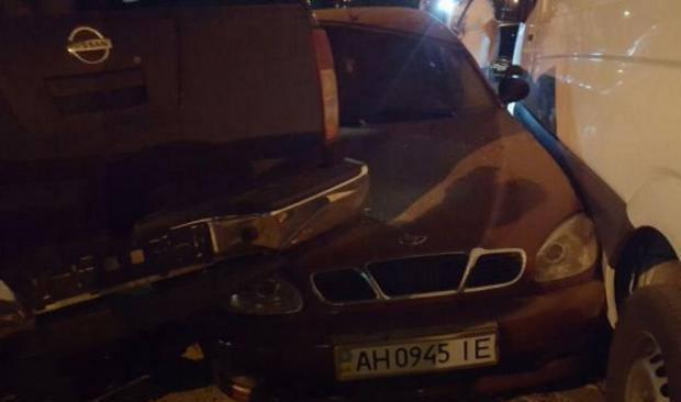 У Києві п'яний водій влаштував автомобільне "доміно"