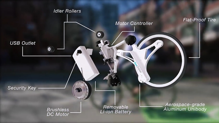 GeoOrbital Wheel: электроколесо для велосипеда за $900