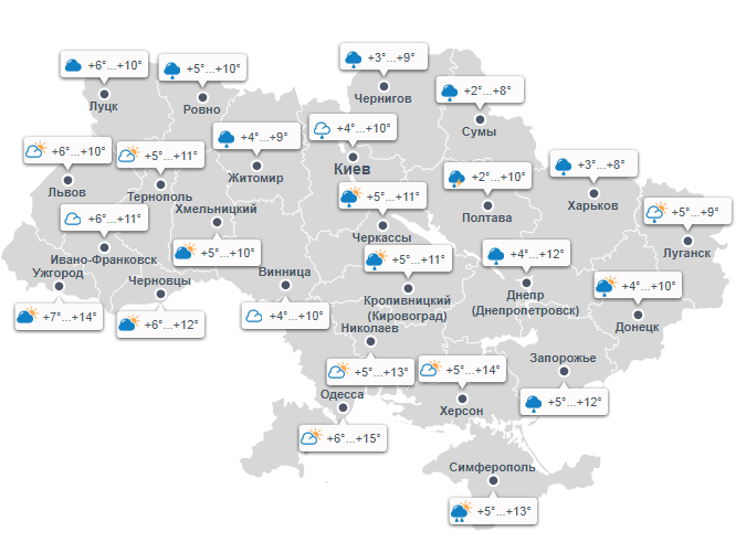 Локально пройдут дожди: синоптики рассказали о погоде в четверг