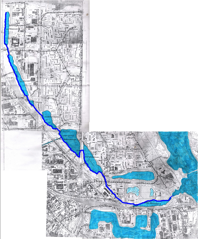 система Опечень-Волковата сейчас (Почайна),
