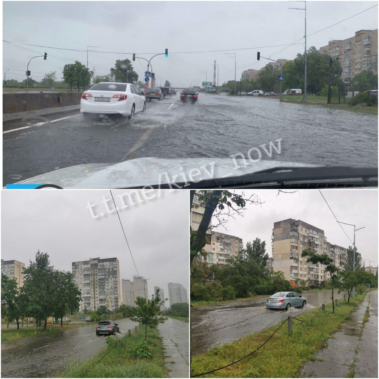 Київ на свій день пішов під воду: в мережі показали відео і меми про "святковий" потоп