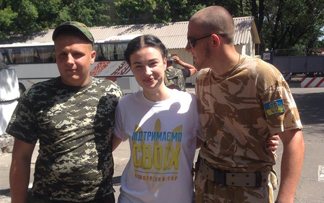 "Навернулись слезы": Приходько рассказала о самом трогательном моменте в АТО