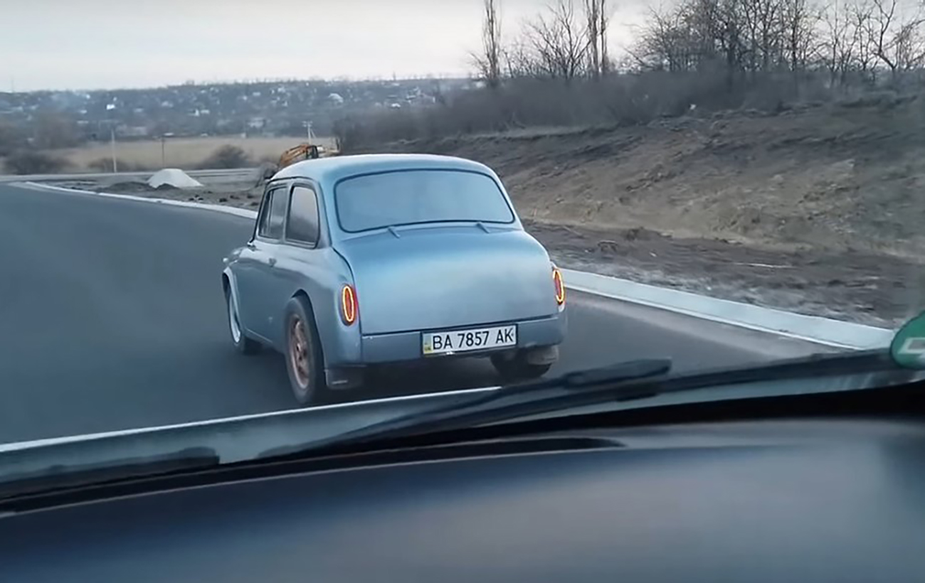 Як тобі таке Ілон Маск? Українець створив електричний "Запорожець"