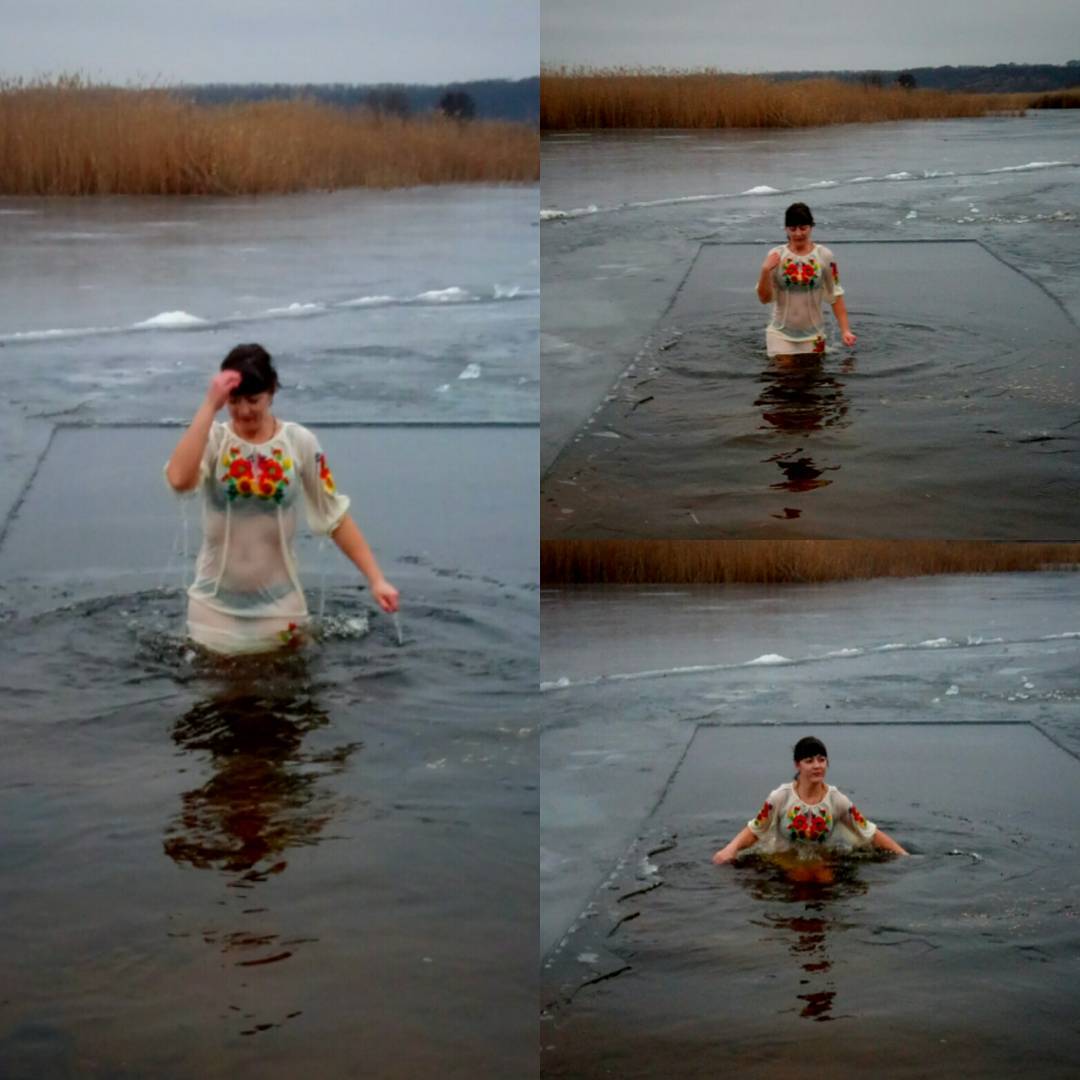 Хрещення 2018: українці хваляться екстремальними морозними фото і відео