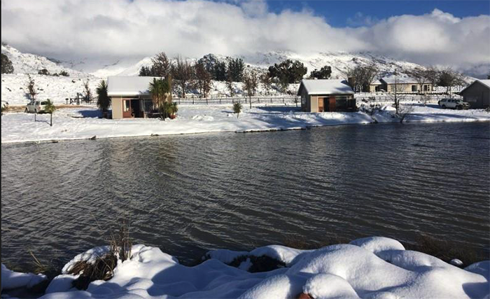 В Африке впервые за десять лет выпал снег (фото, видео)