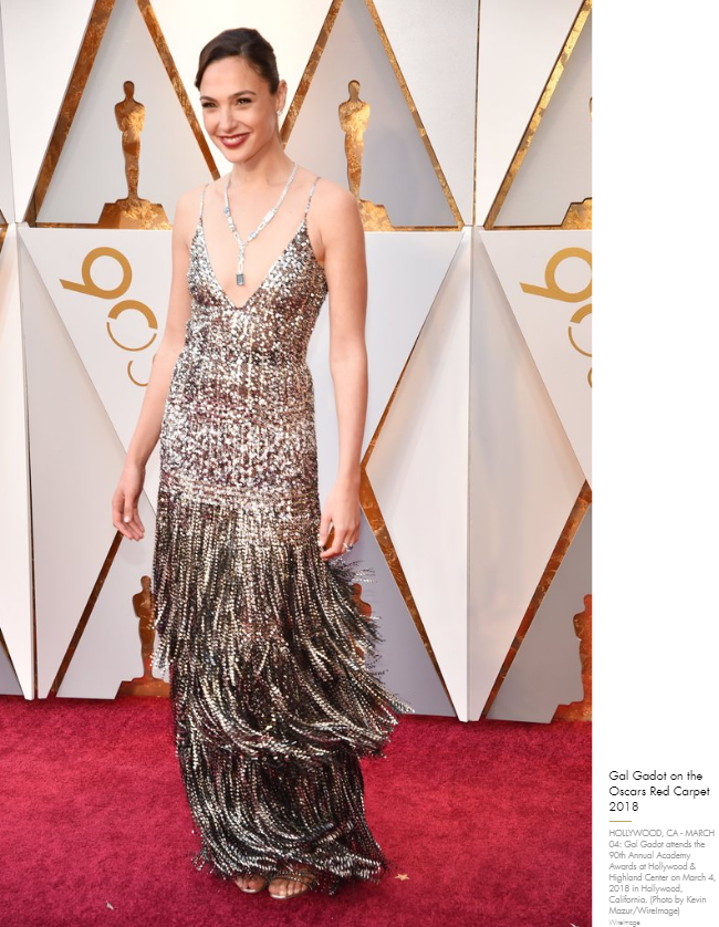 Галь Гадот на церемонии Оскар 2018