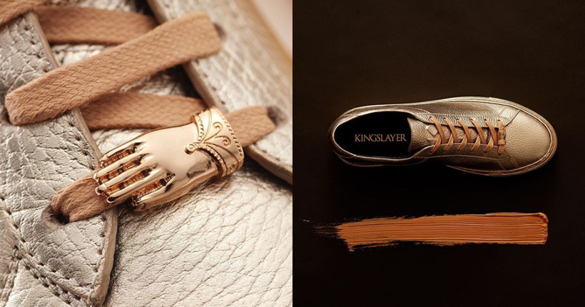 Фанати можуть виграти золоті кросівки, які були створені на честь Джейме Ланністера