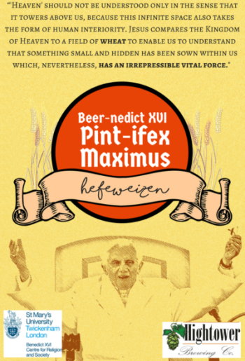 Пивовары выпустили специальное пиво в честь бывшего Папы Римского