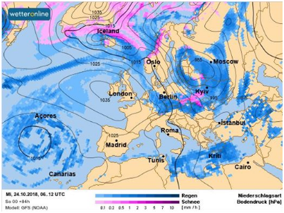 &quot;Мокрый снег, холод и сильный ветер&quot;: синоптик дала прогноз погоды на следующую неделю