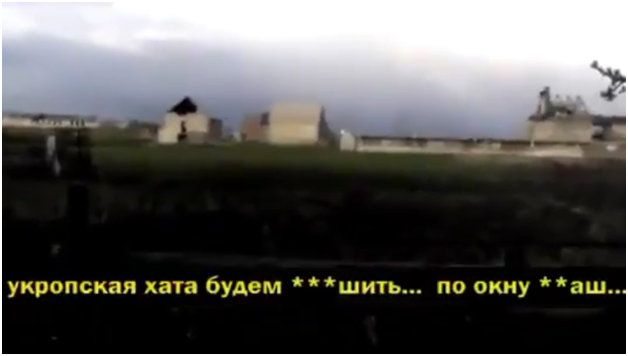 "По вікну стріляй": в мережі показали, як терористи на Донбасі обстрілюють будинки