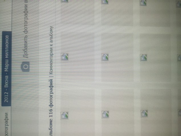 Фотографии с антипутинской демонстрации исчезли из альбома журналиста ВКонтакте