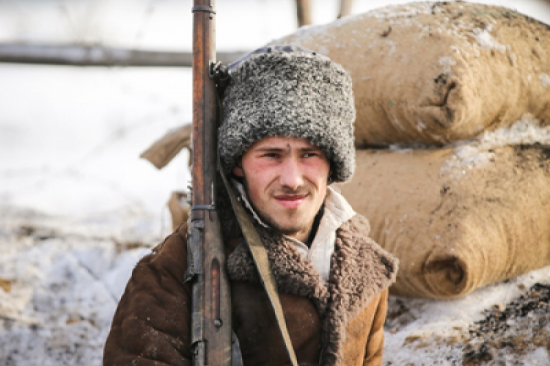 &quot;Крути 1918. Захист&quot;: украинские бойцы снимаются в историческом фильме