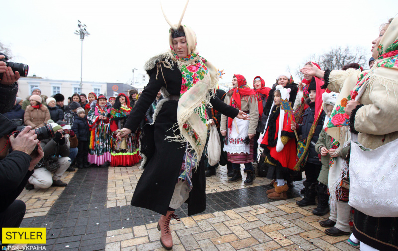 Маланка, містика, традиції: кияни з розмахом відсвяткували Старий Новий рік