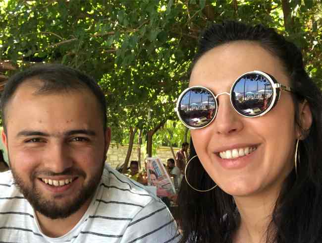 Джамала с мужем в Турции