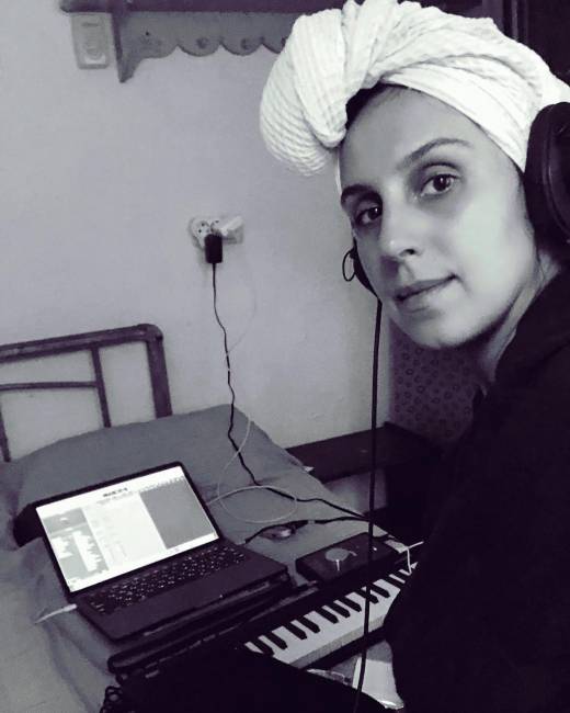 Джамала за работой