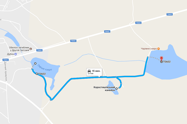 Гранитный каньон в Коростышеве: как доехать