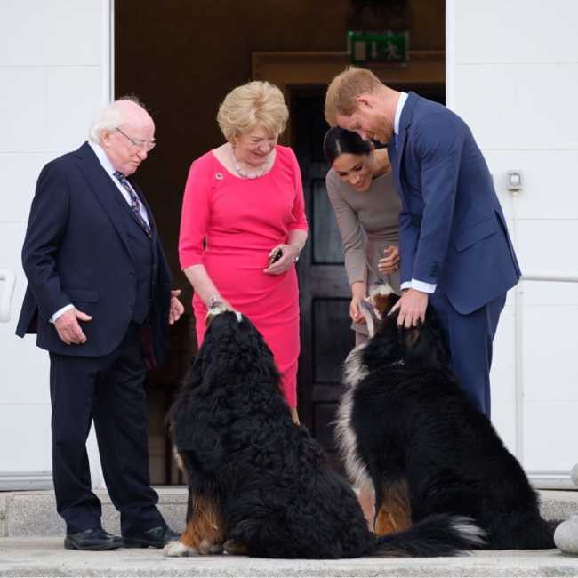 Меган Маркл поразила стильными образами во время официального визита в Ирландию (фото)