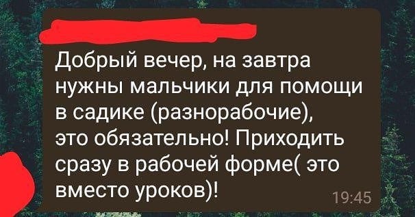 Нужны мальчики в рабочей форме: в Харькове вспыхнул жуткий школьный скандал