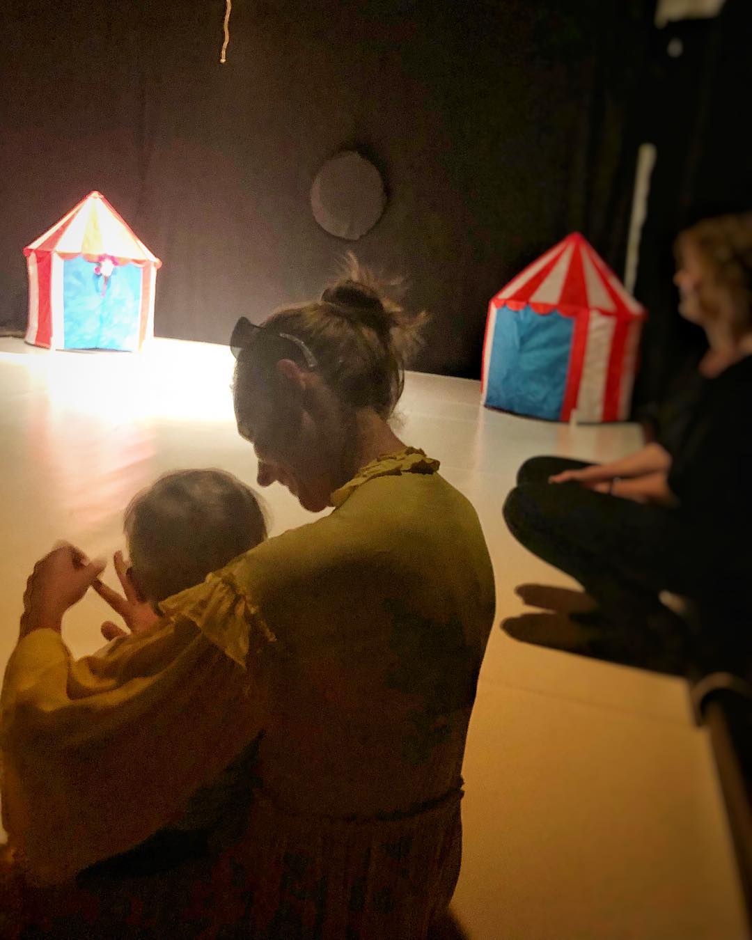 Катя Осадчая с сыном Иваном