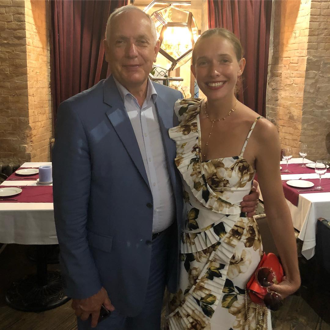 Катя Осадчая с отцом – Александром Владимировичем