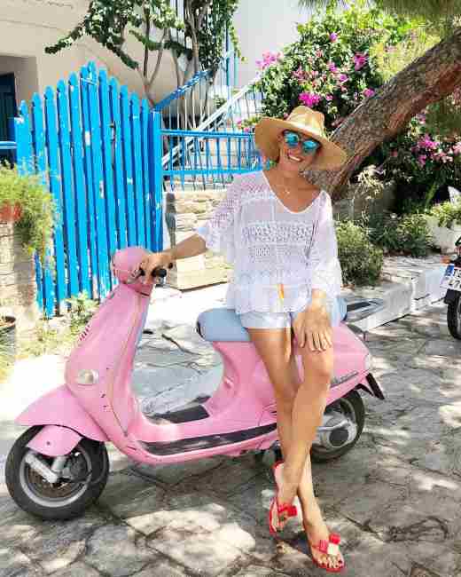 Катя Осадчая в Греции