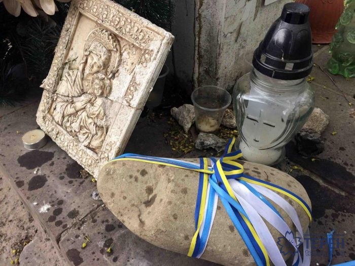 В Тернопольской области вандалы повредили памятник жертвам Холокоста