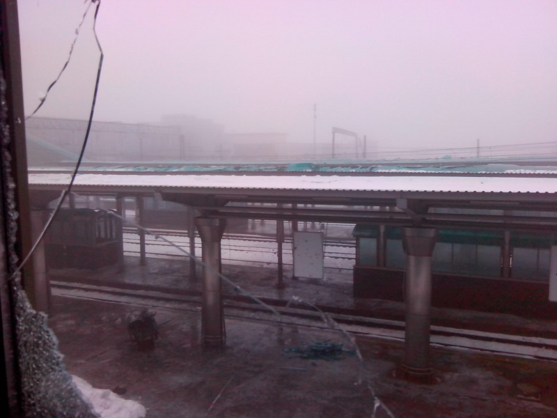 У мережі показали, на що "російский світ" перетворив вокзал у Донецьку (фото)