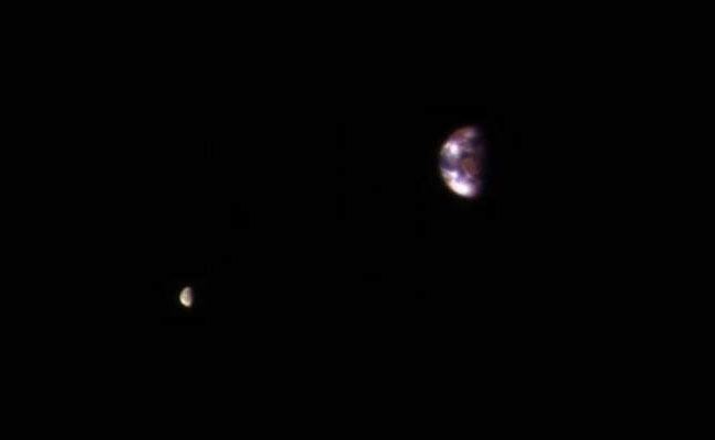 NASA показало, как будет выглядеть Земля для членов миссии на Марс