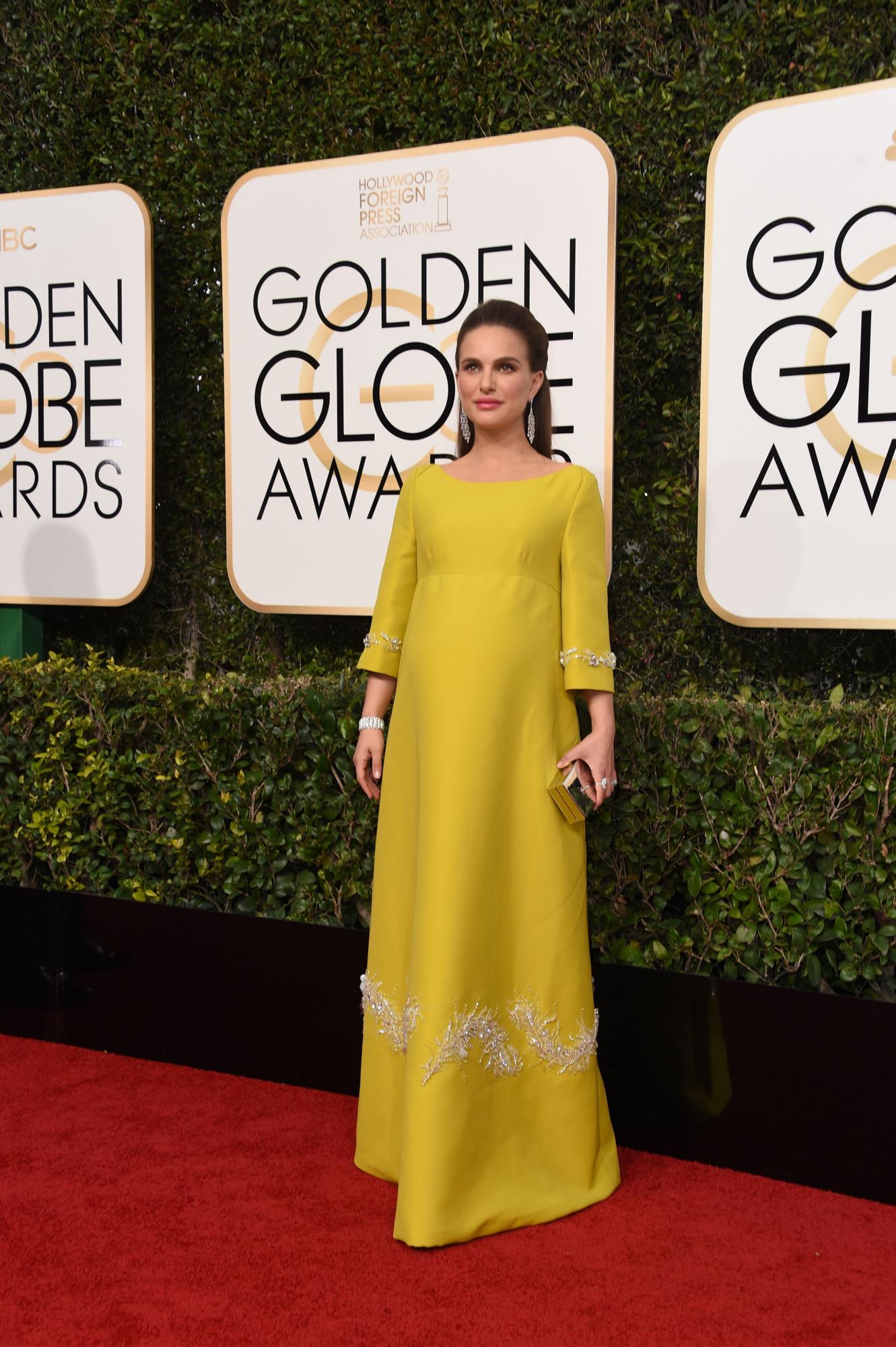 Наталі Портман, Різ Уізерспун і інші прийшли на "Золотий глобус" в жовтому