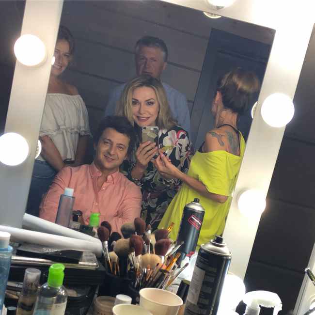 Ольга Сумская, Владимир Зеленский и Станислав Боклан