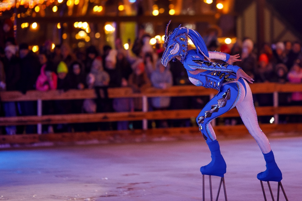 Киевлянам показали захватывающее цирковое шоу на льду: настоящая феерия!