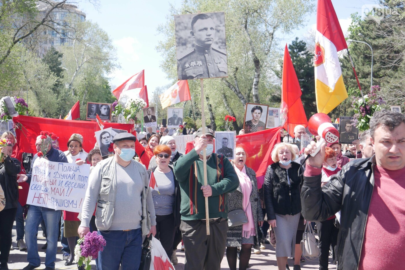 В Одесі на 9 травня активізувалися фанати "русского мира": кричали "Слава Новоросії"