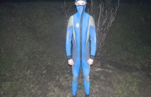 Закарпатские пограничники чуть не пристрелили водолаза