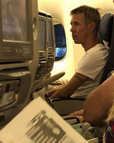 &quot;Самолет не смог взлететь&quot;: Панин устроил дебош в аннексированном Крыму (фото)