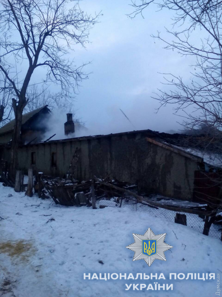 В Одеській області загорівся приватний будинок: загинув літній чоловік