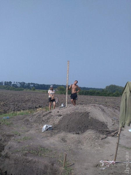 Одесса Каменное раскопки археологи фото