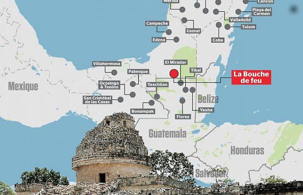 Школьник вычислил расположение неизвестного ранее города майя