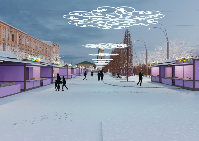 &quot;Главная тема — северное сияние&quot;: как будет выглядеть новогодний городок в Киеве